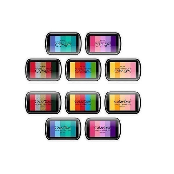 Stamp Ink Pads (Rainbow Colors)