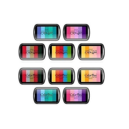 Stamp Ink Pads (Rainbow Colors)